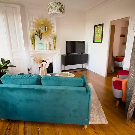 L'haussmanien - 3 Min Naval Group Et Mer, Chic & Local Velo, Intendance Luxury Host * שרבורג